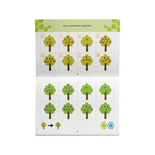 Bee Smart Görsel ve İşitsel Dikkat Seti 3-4 Yaş